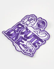 Route One Easy Listening Embroidered Patch - Purple