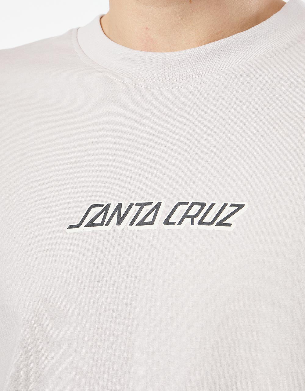 Santa Cruz Cosmic Bone Hand L/S T-Shirt - Smoke
