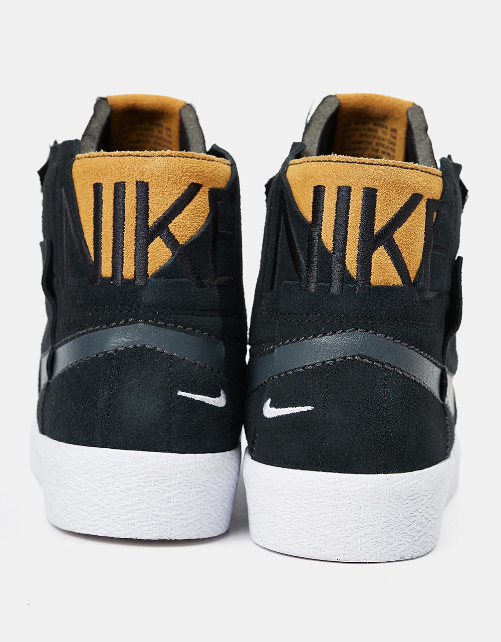 Nike SB Zoom Blazer Mid Premium Skate Shoes - Black/Anthracite-Black-White