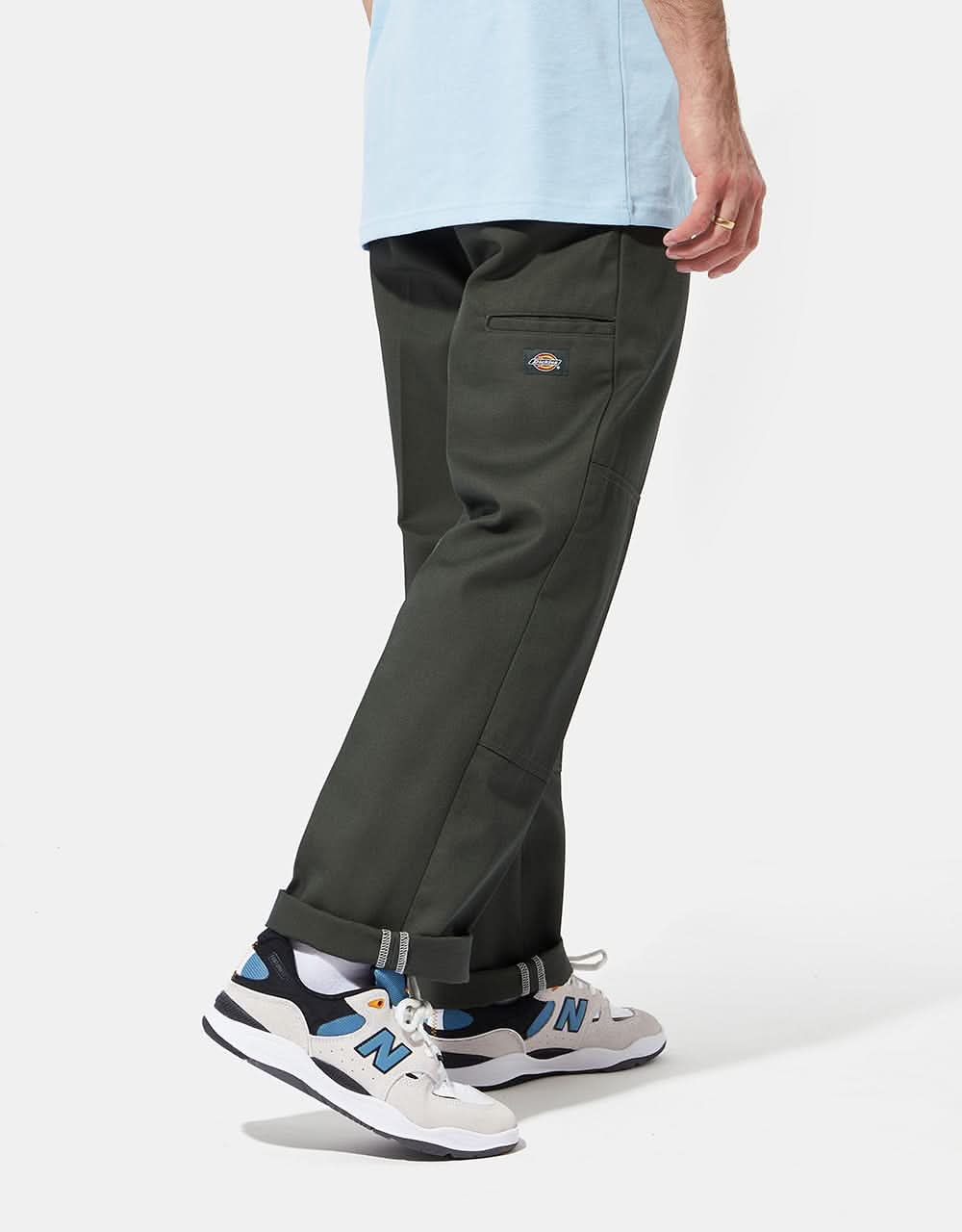 Dickies mens Loose Fit Straight Leg Cotton Cargo Casual Pants