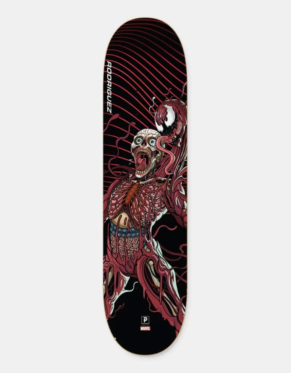 Primtive x Marvel x Nychos Rodriguez Carnage Skateboard Deck - 8"