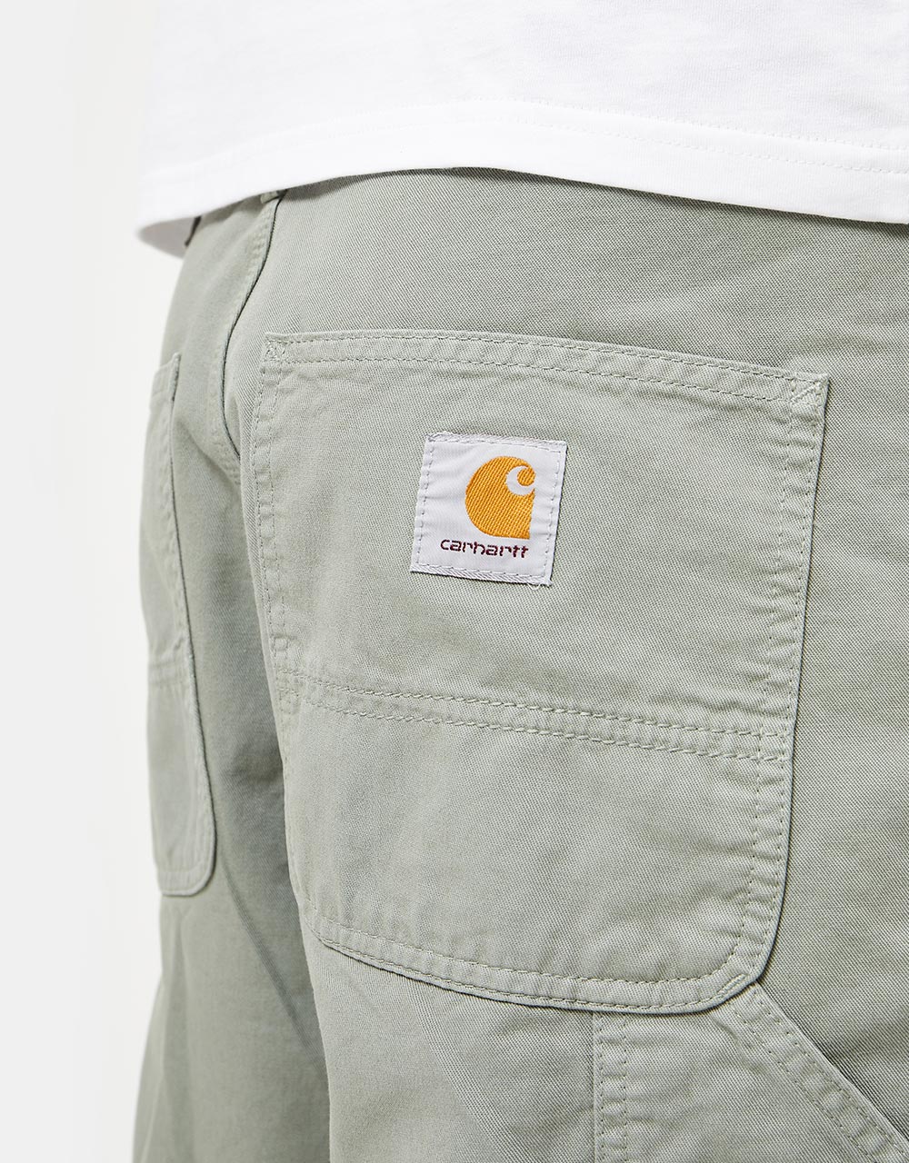 Carhartt WIP Single Knee Short - Yucca (Garment Dyed)