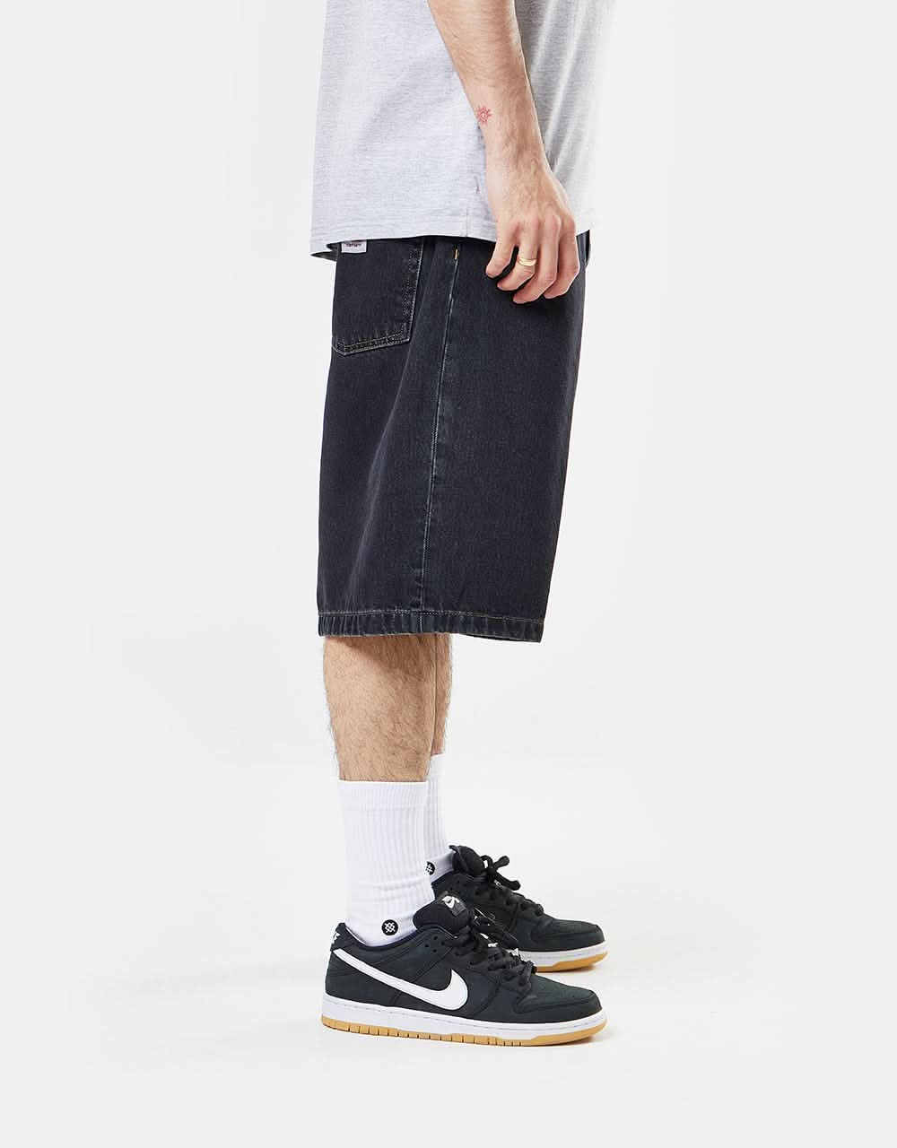 Carhartt WIP Brandon Shorts - Black (Stone Washed)