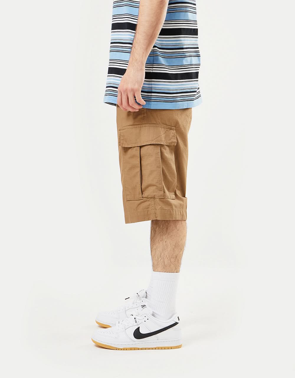 Carhartt WIP Regular Cargo Short - Buffalo (Rinsed)