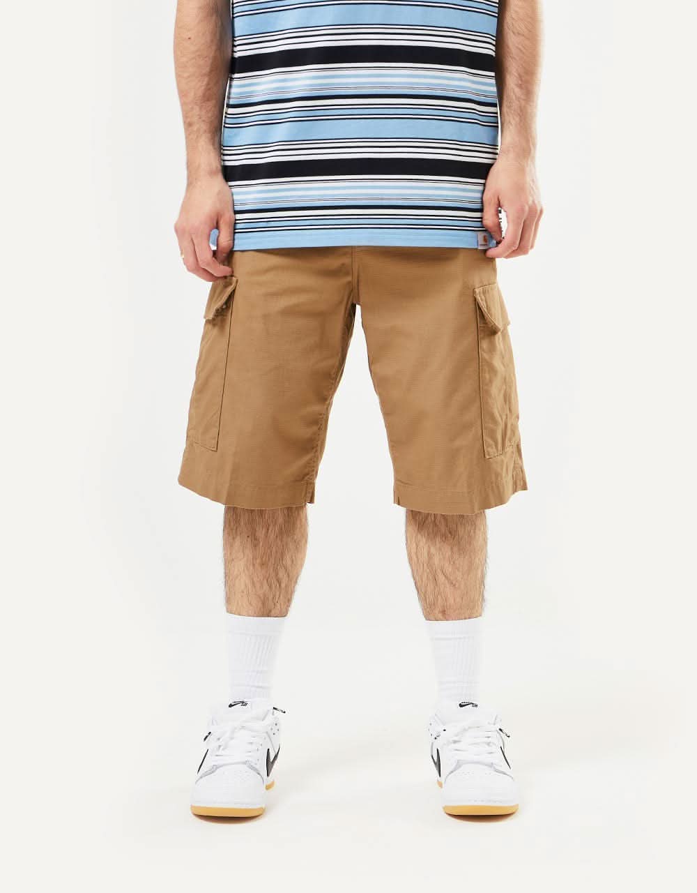 Carhartt WIP Regular Cargo Short - Buffalo (Rinsed)