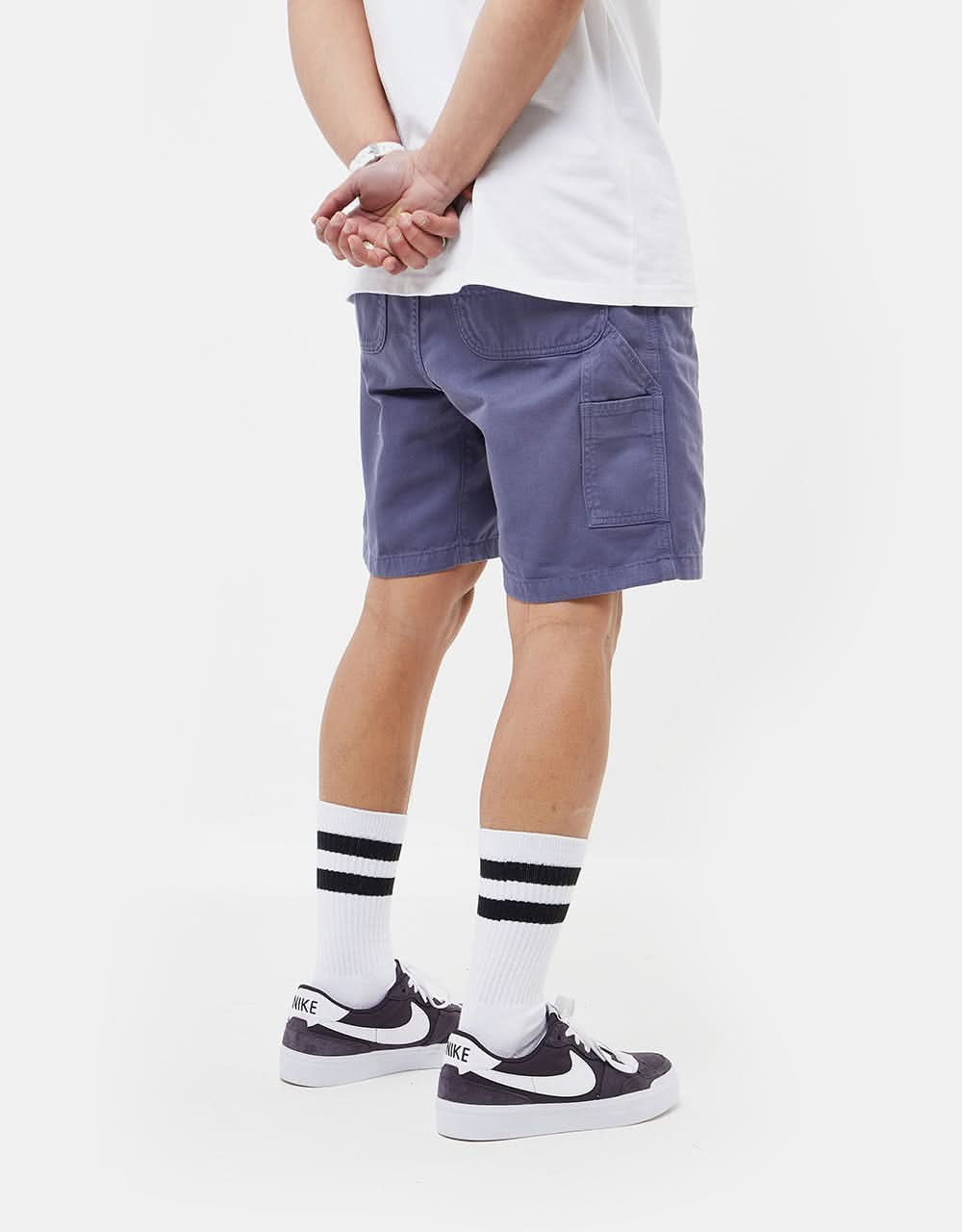 Carhartt WIP Flint Short - Bluefin (Garment Dyed)
