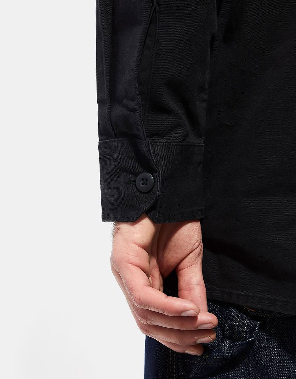 Carhartt WIP Reno Shirt Jac - Black (Garment Dyed)
