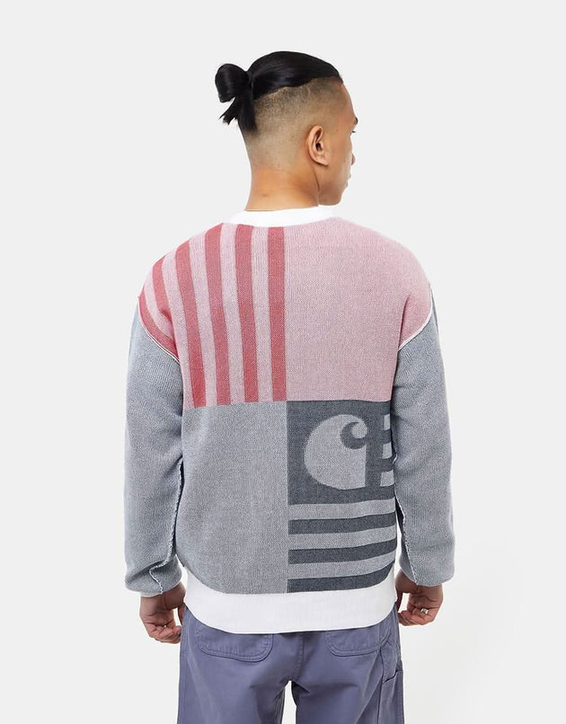 Carhartt WIP Coast State Sweater - White