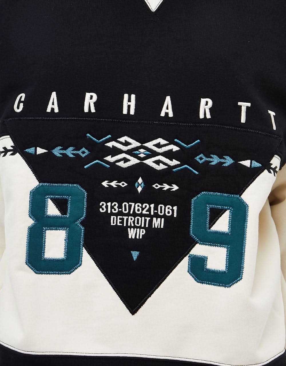 Carhartt WIP Santa Fe Sweat - Black/Natural