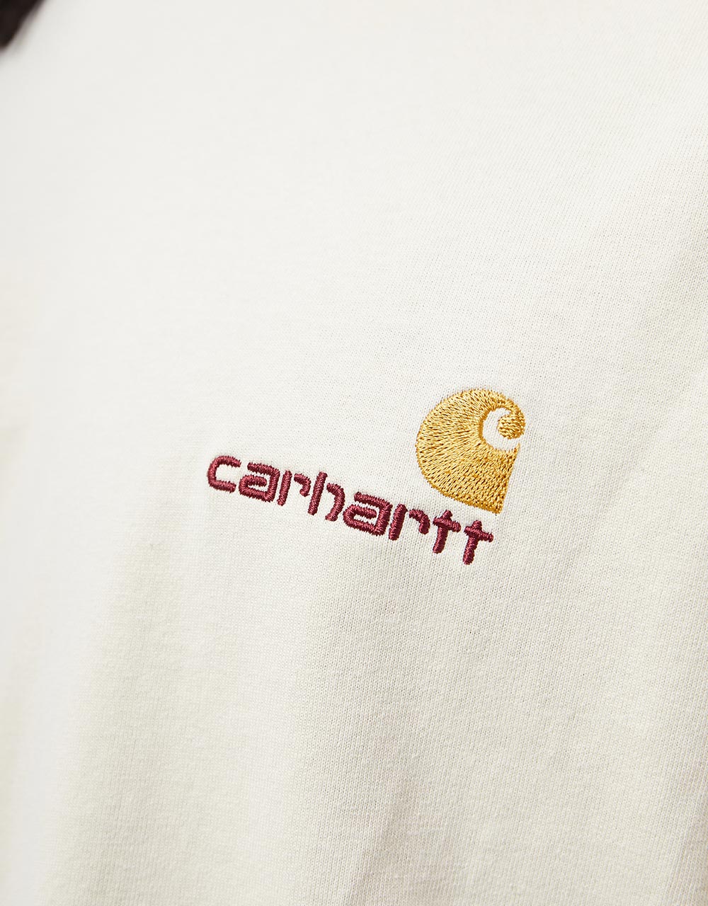 Carhartt WIP S/S American Script T-Shirt - Natural
