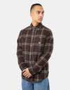 Dickies Warrenton L/S Shirt - Dark Brown