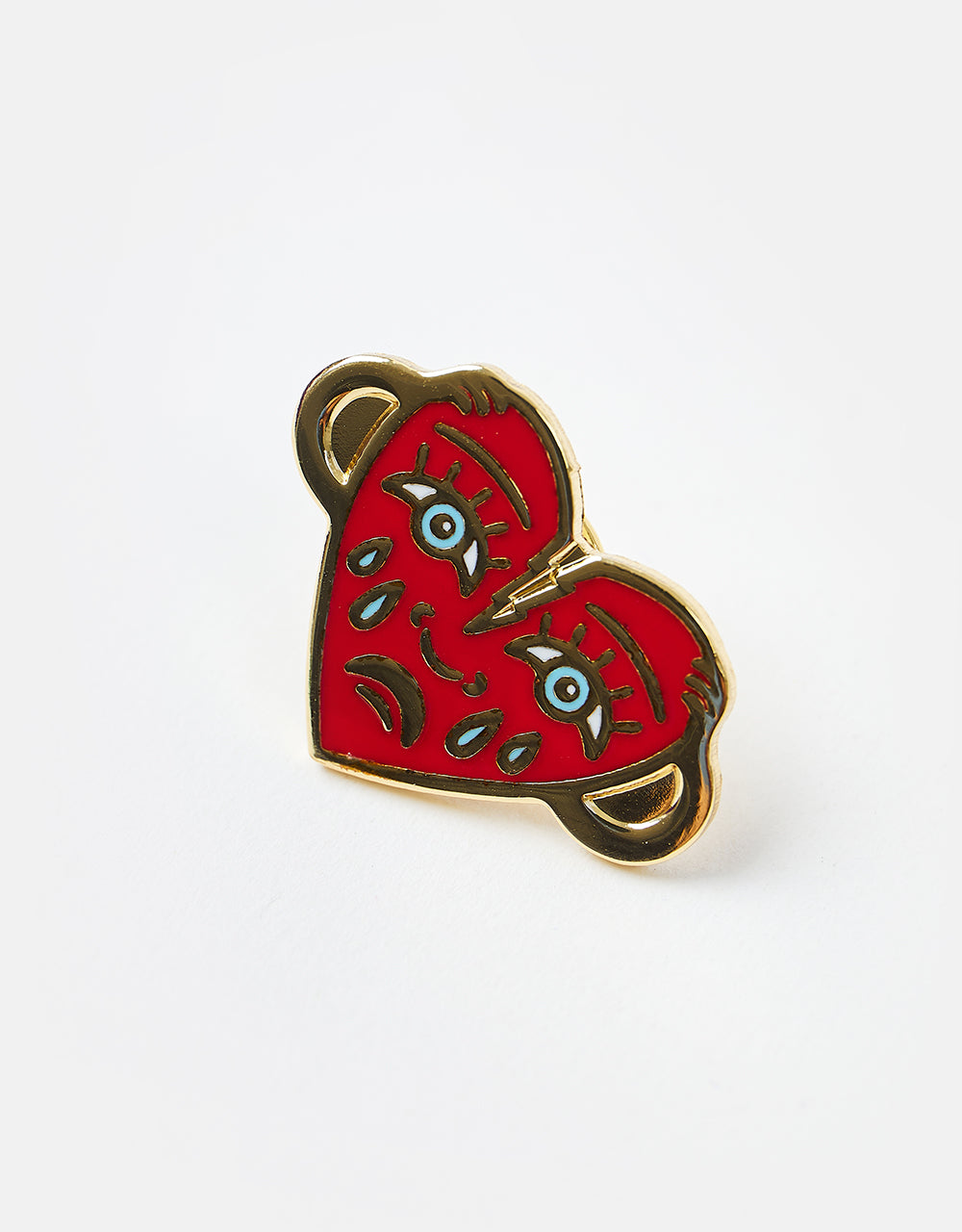 Route One Love Will Tear Us Apart Pin - Gold