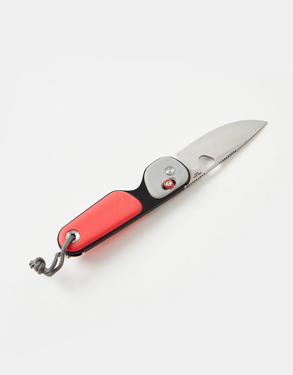 James The Redstone Adventure Knife - Primer Grey/Red/Straight