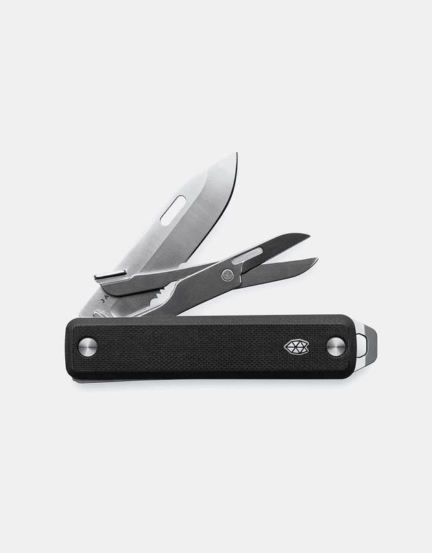 James The Ellis Pocket Knife - Black/Stainless/Serrated