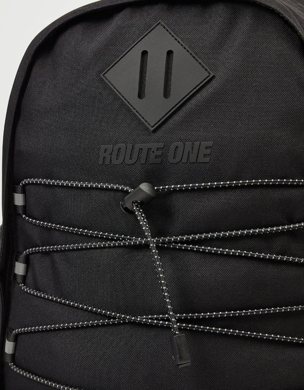 Route One Recycled Tour Backpack - Black