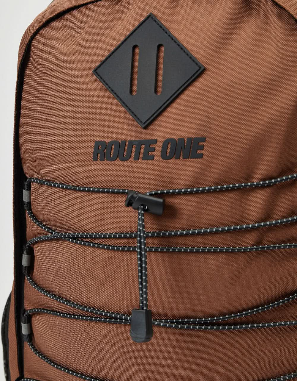 Route One Recycled Tour Backpack - Brown