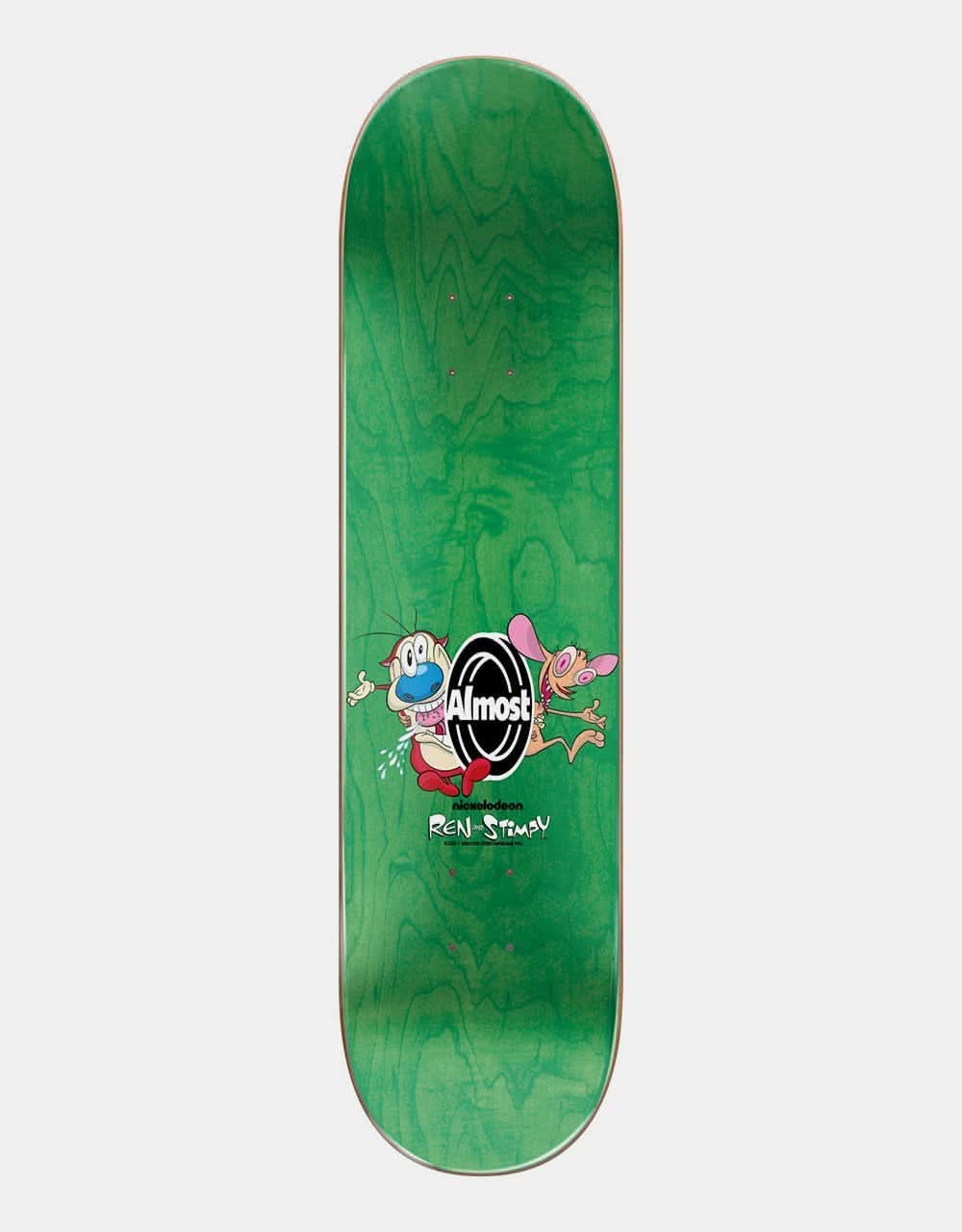 Almost x Ren & Stimpy Yuri Mixed Up R7 Skateboard Deck - 8"