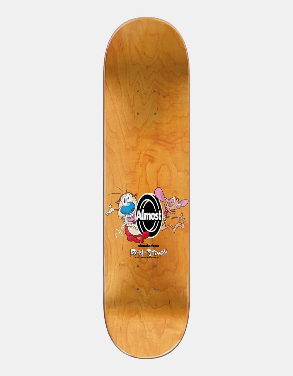 Almost x Ren & Stimpy Dilo Mixed Up R7 Skateboard Deck - 8.375"