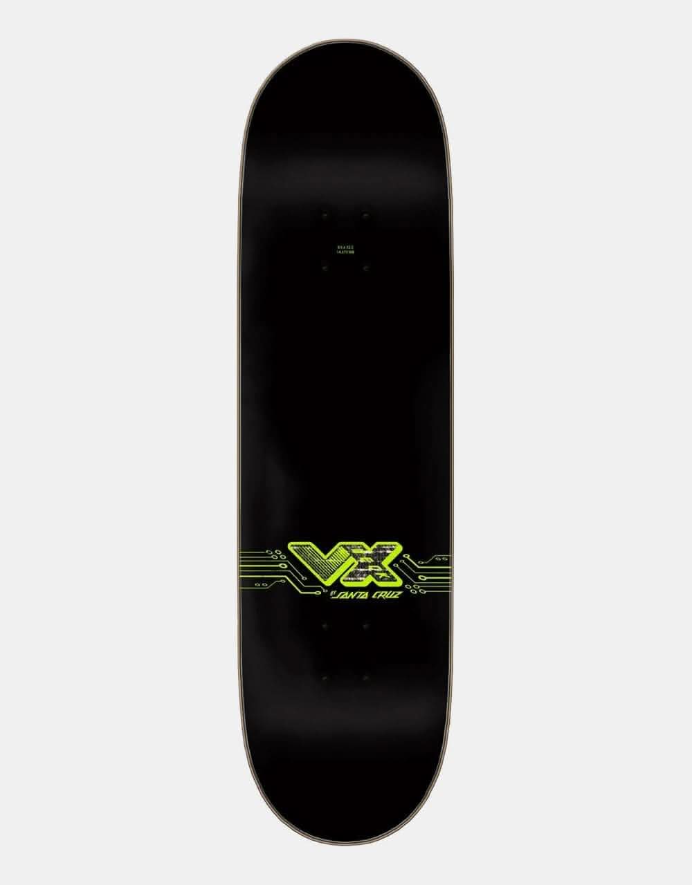 Santa Cruz Wooten Cyber VX Skateboard Deck 8.5"