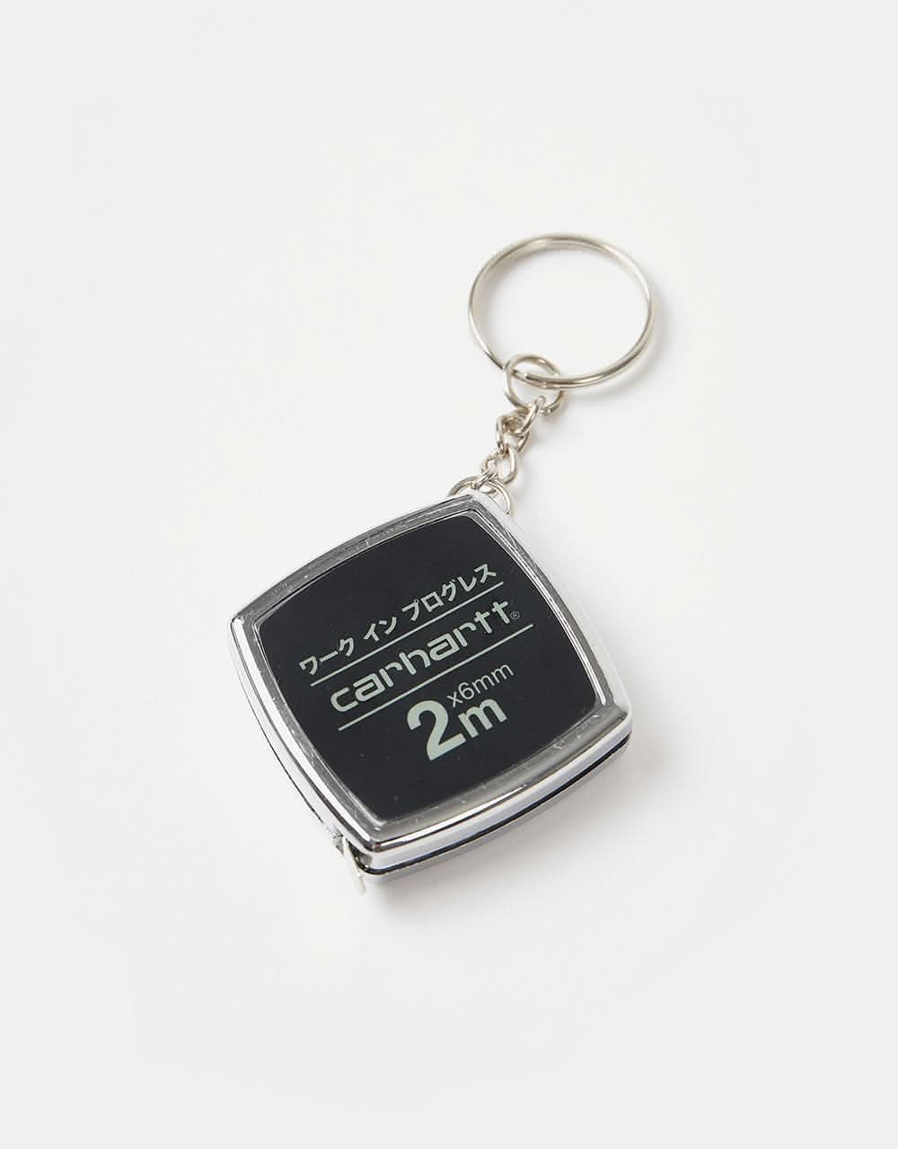 Carhartt WIP Measuring Tape Keychain Black/Yucca