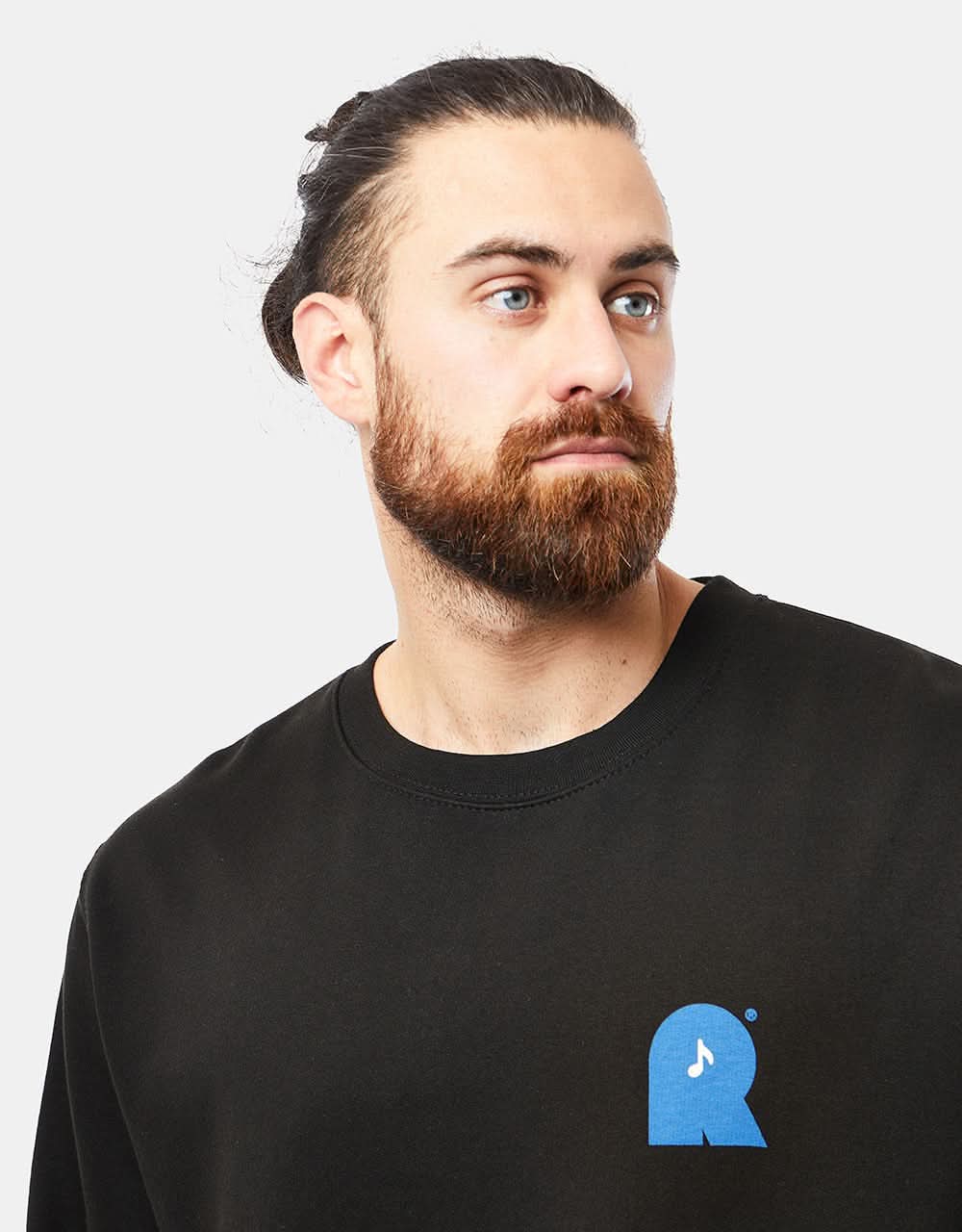 Route One First Press Sweatshirt - Black