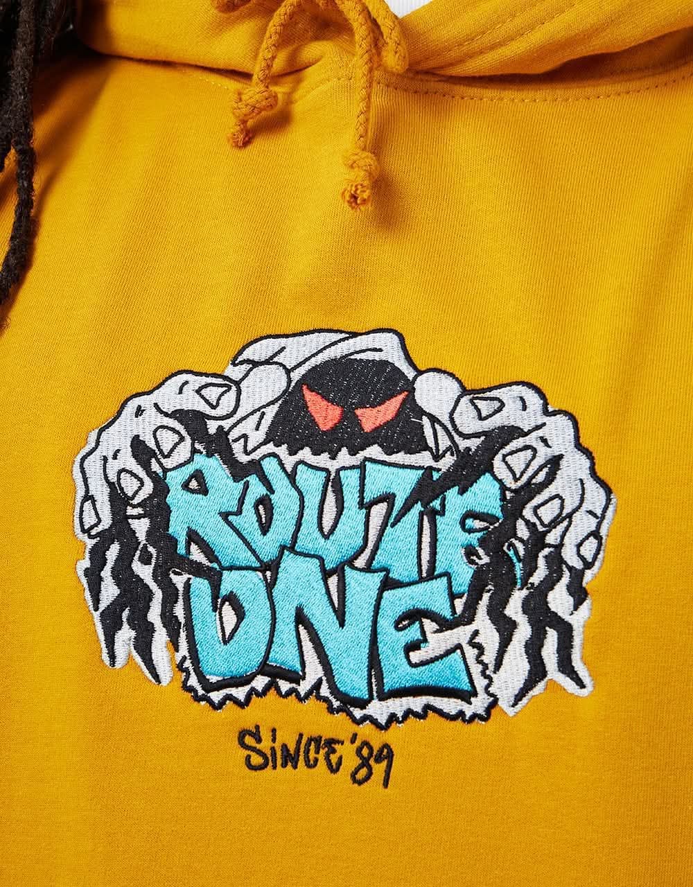 Route One Conjurer Pullover Hoodie - Mustard