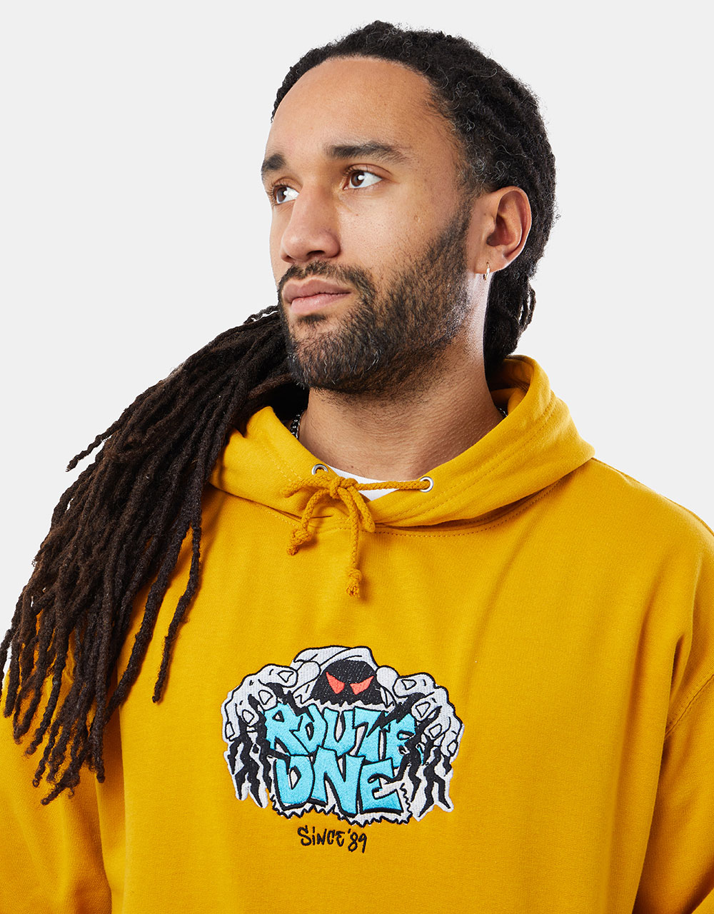 Route One Conjurer Pullover Hoodie - Mustard