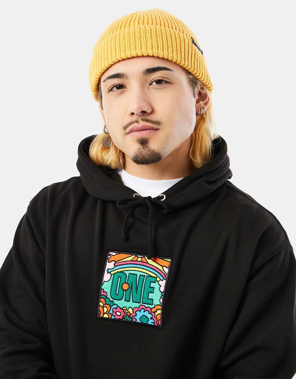 Route One Fresh Up Pullover Hoodie - Black