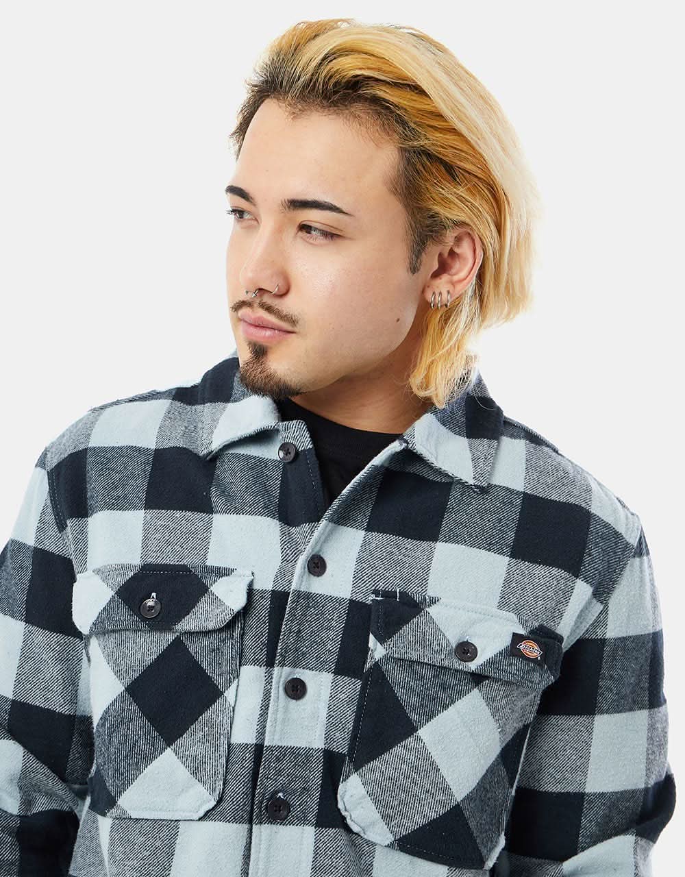 Dickies Sacramento L/S Shirt - Air Force Blue