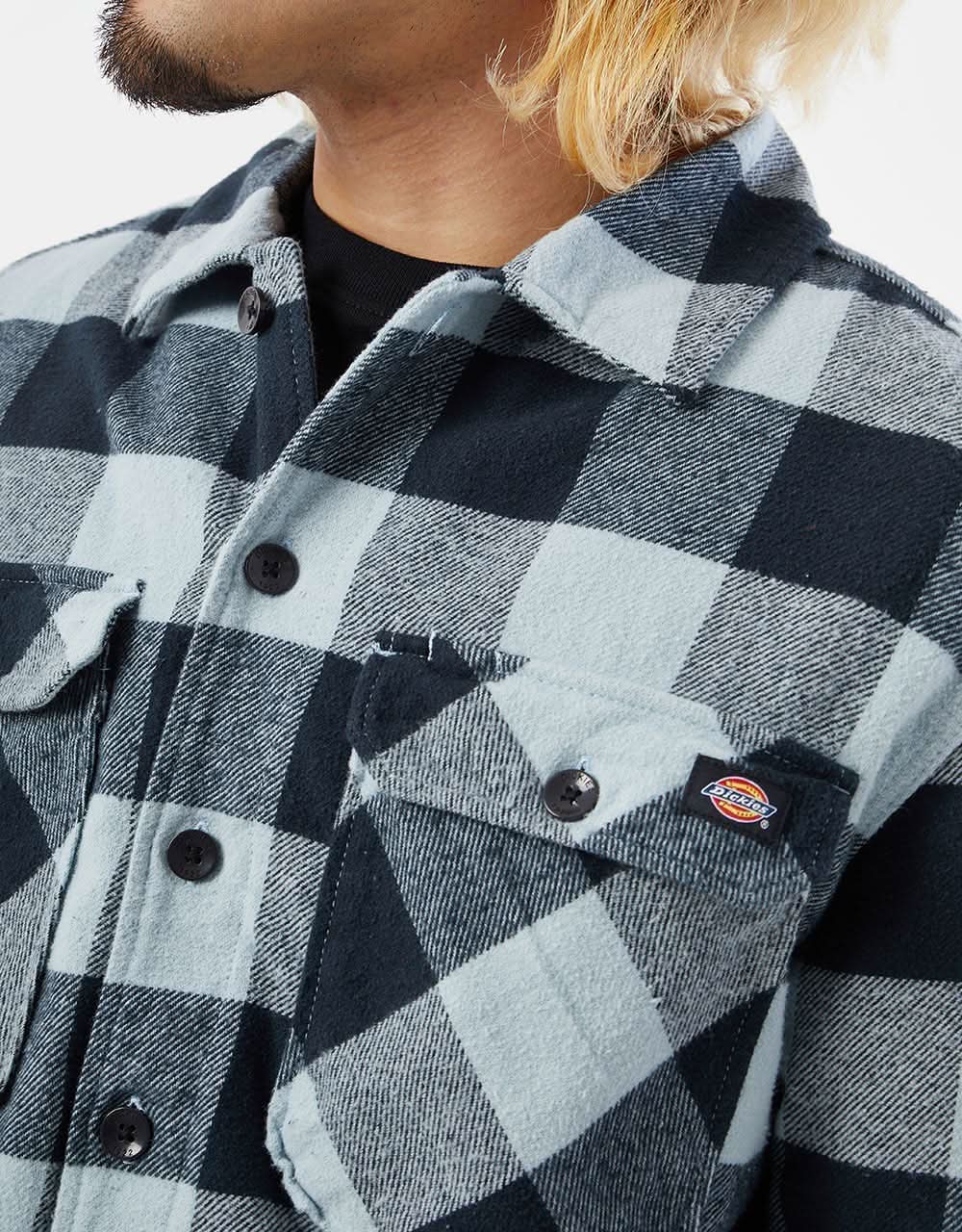 Dickies Sacramento L/S Shirt - Air Force Blue