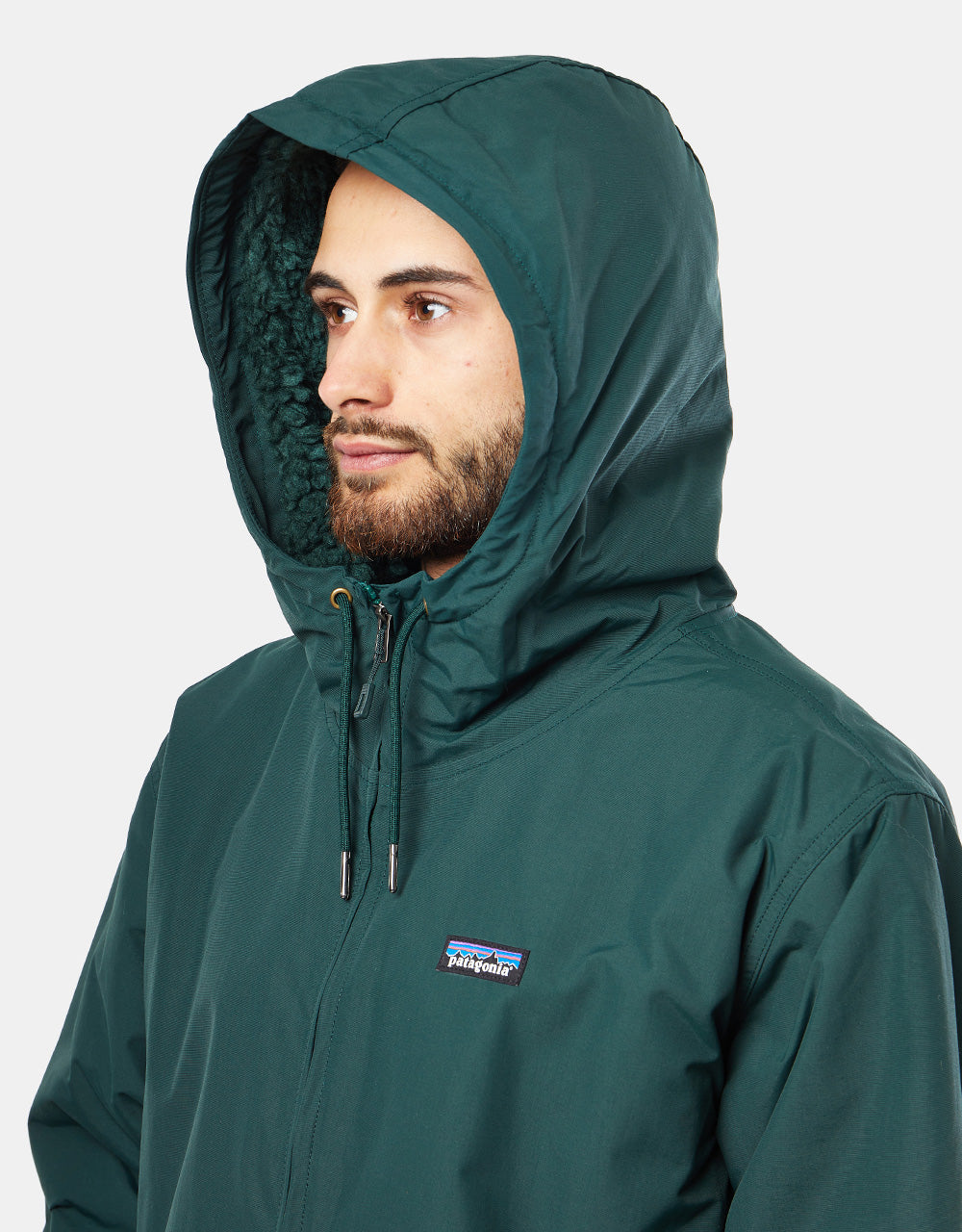 Patagonia Lined Isthmus Hoody Jacket - Northen Green