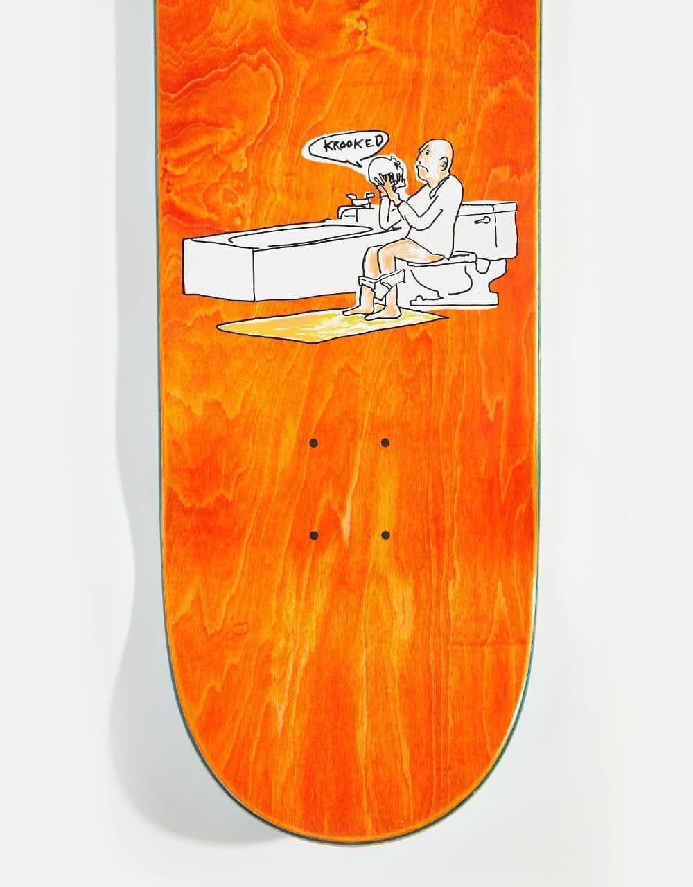 Krooked Gonz Skullride Skateboard Deck - 8.75"
