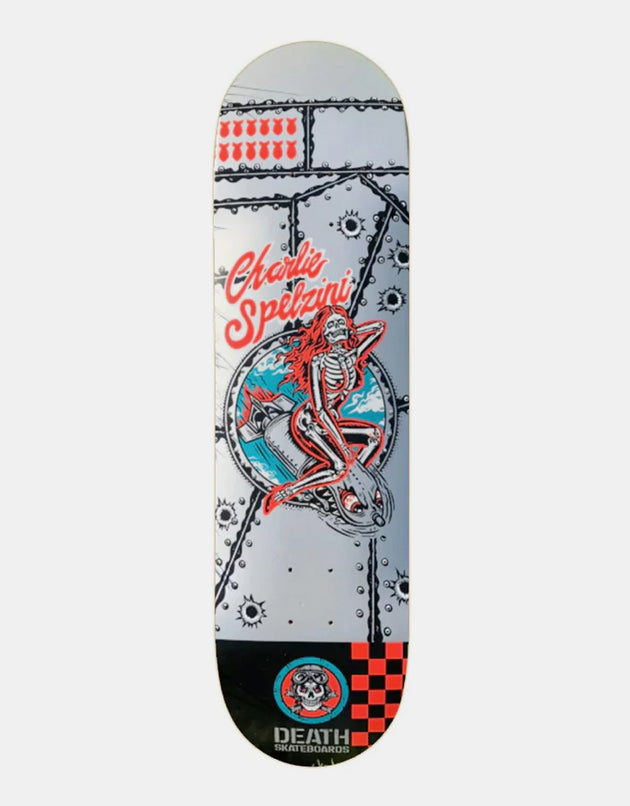 Death Spelzini Death From Above Skateboard Deck - 8.5”