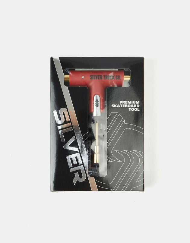 Silver Ratchet Skateboard Tool