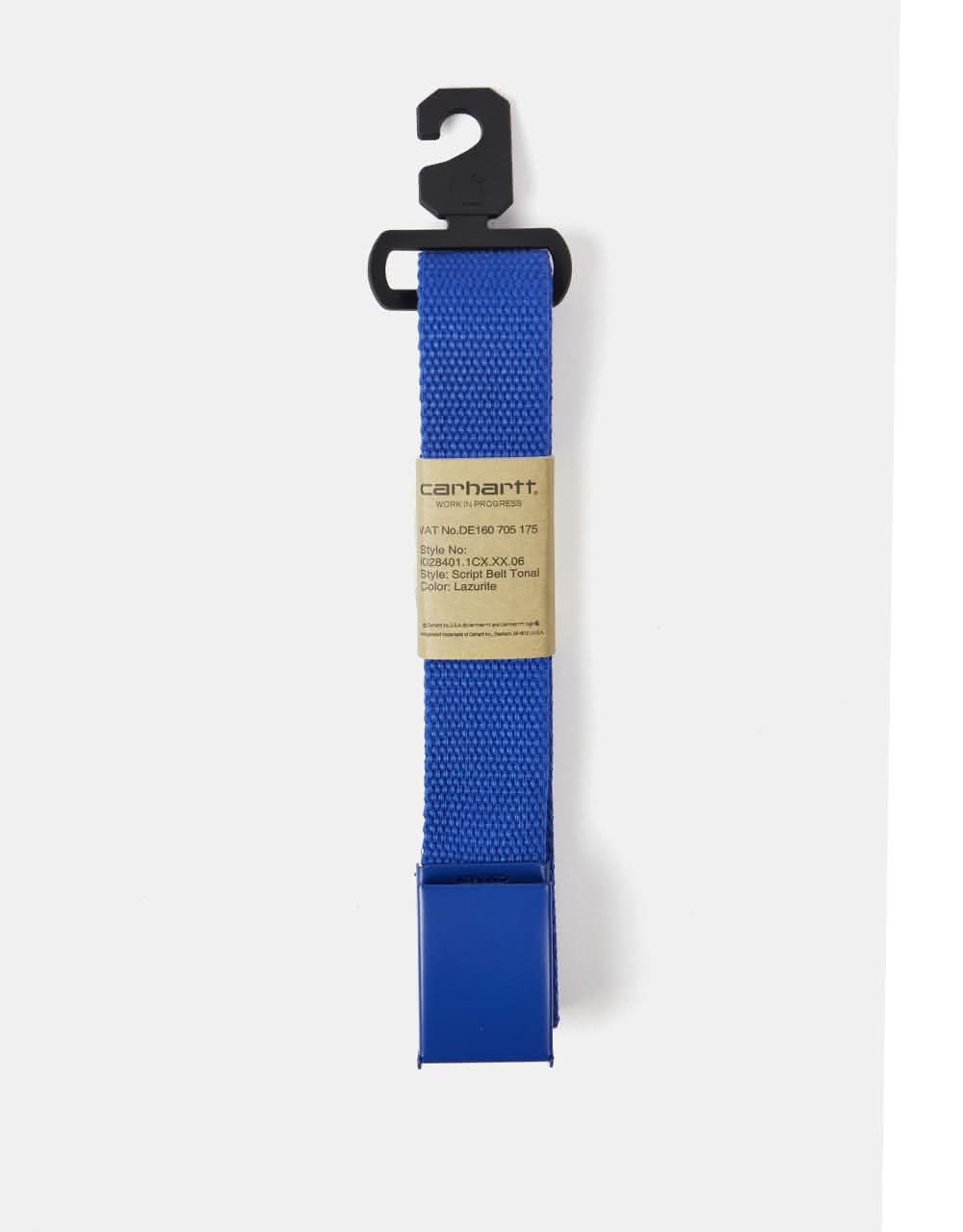 Carhartt WIP Script Tonal Belt - Lazurite