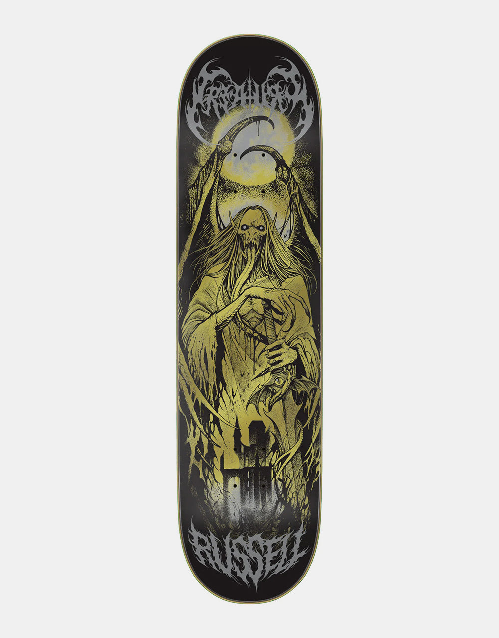 Creature Russell Nightwatch VX Skateboard Deck - 8"