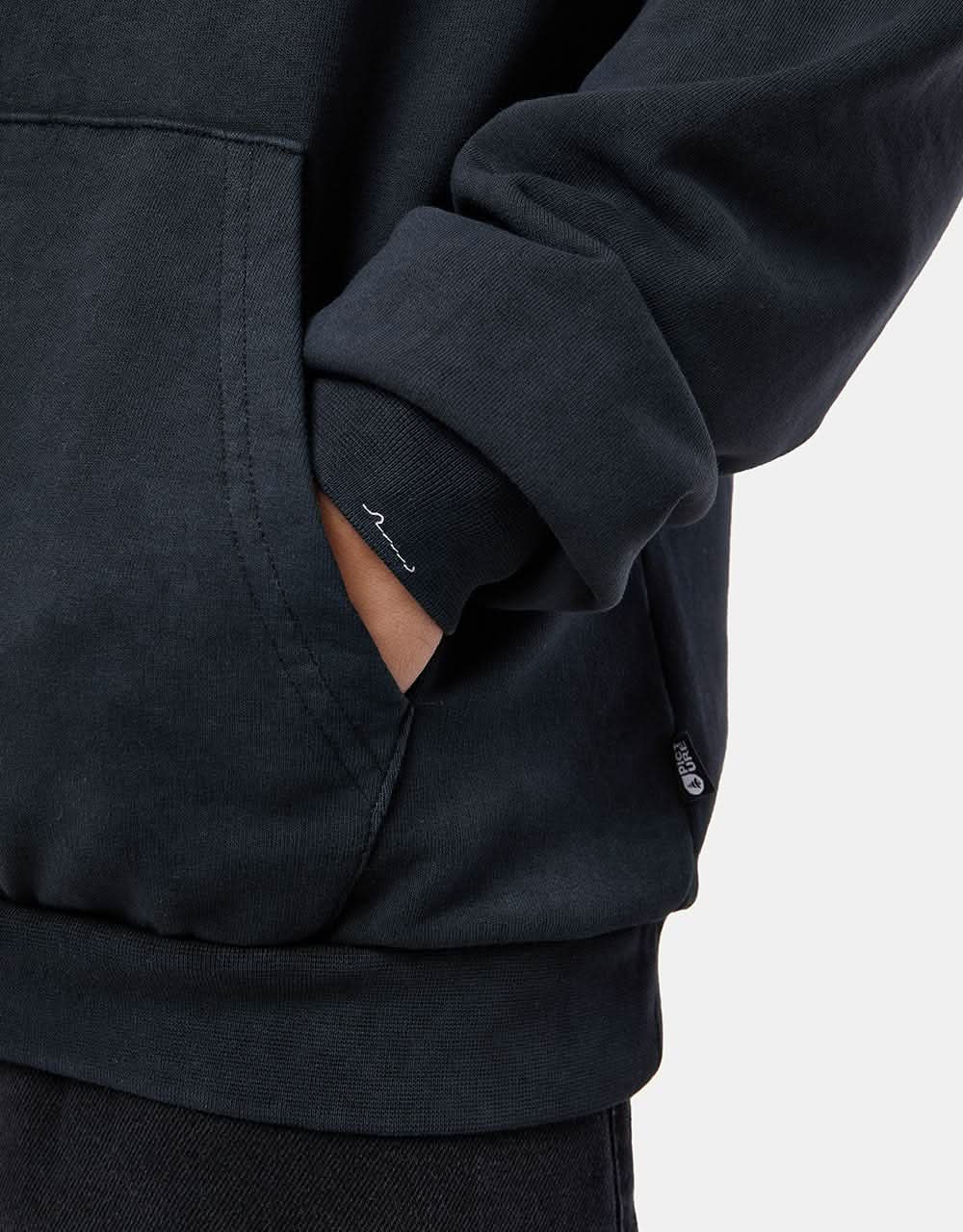 Picture Boroloola Organic Pullover Hoodie - Black Washed