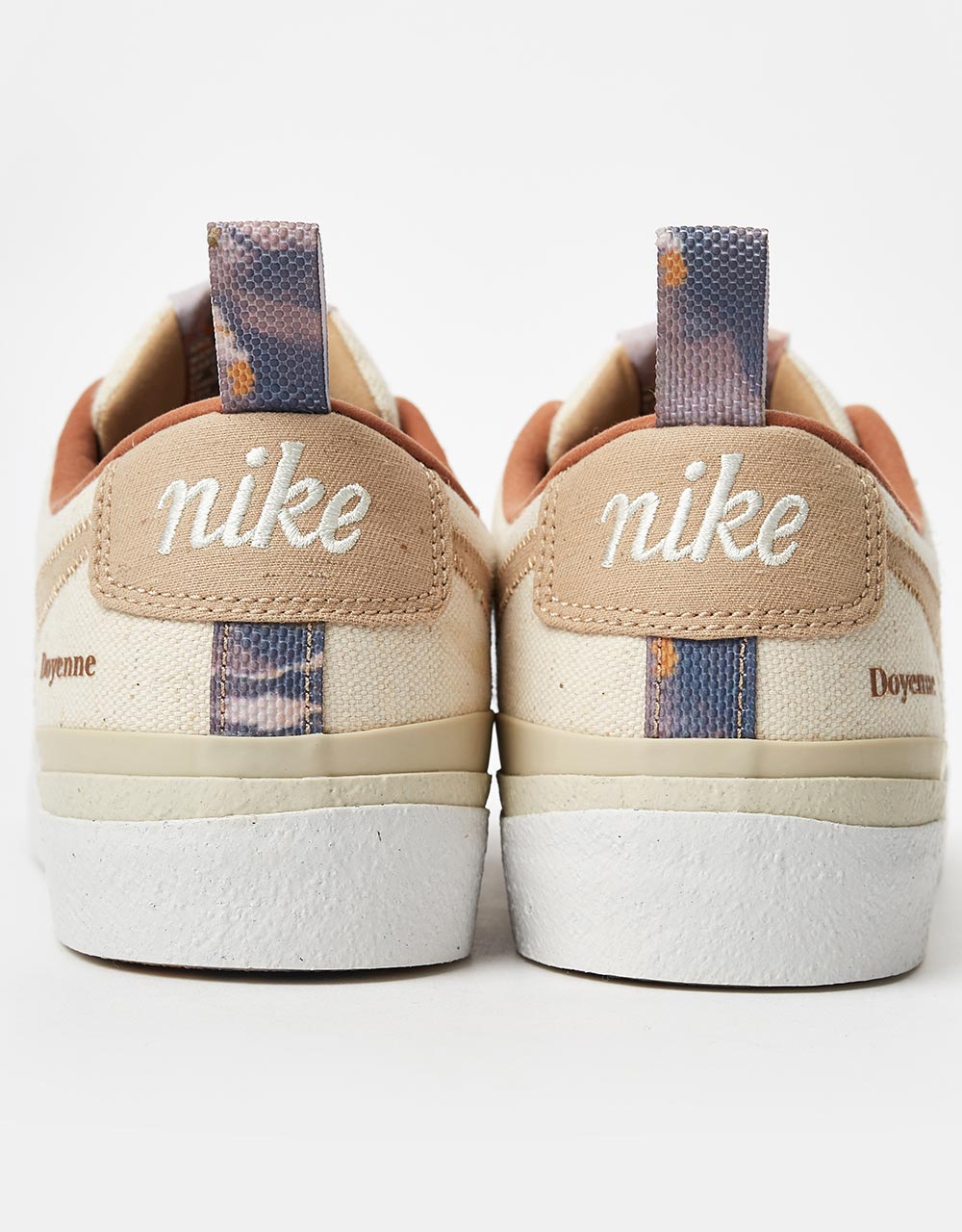 Nike SB x Doyenne Blazer Low QS Skate Shoes - Coconut Milk/Rattan-Limestone-Rattan