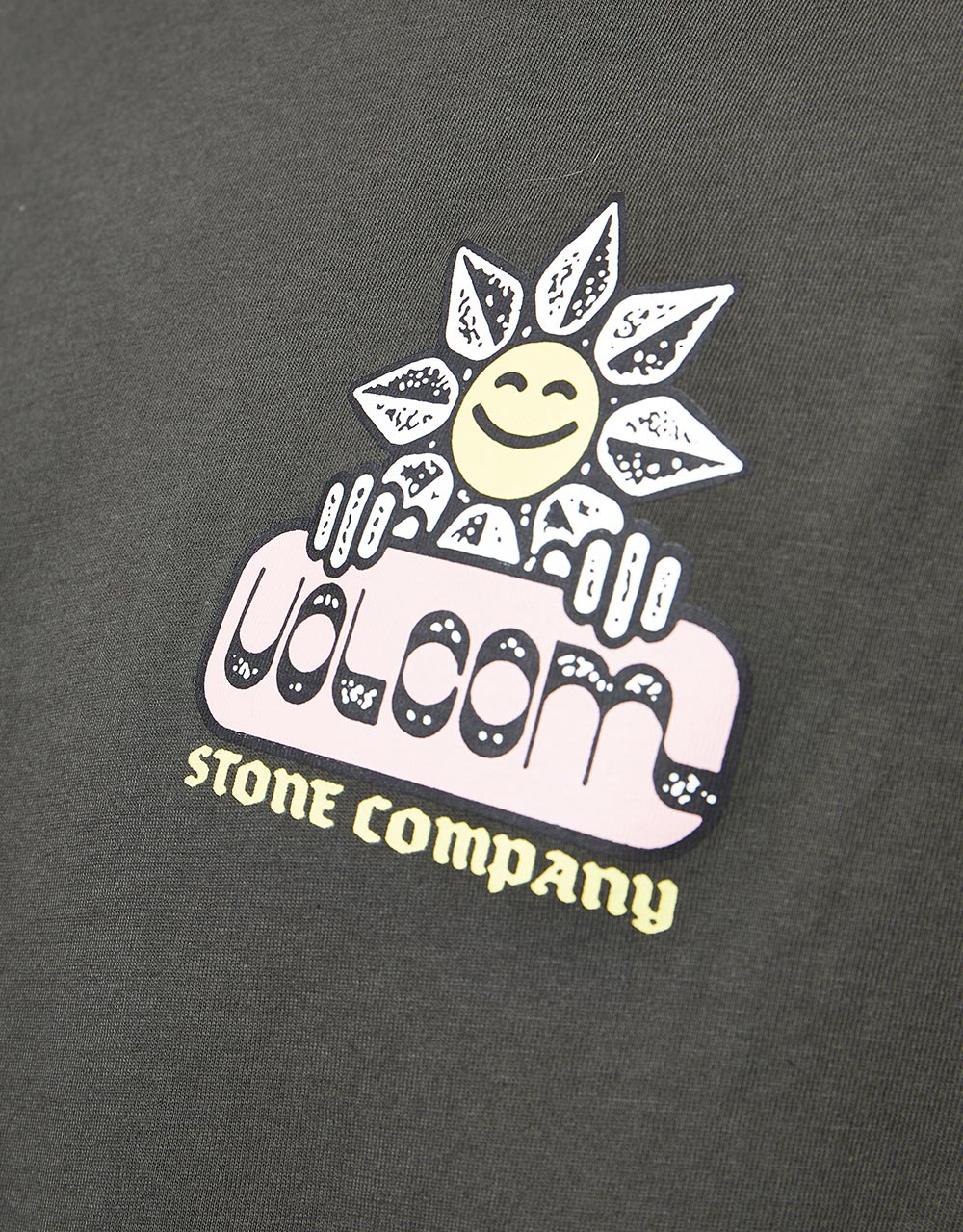 Volcom Gardener T-Shirt - Rinsed Black
