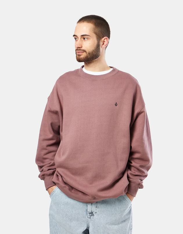 Volcom Single Stone Crew - Bordeaux Brown