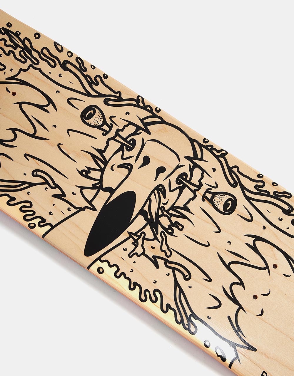 RIPNDIP Skull Face Flamingo Skateboard Deck - 8"