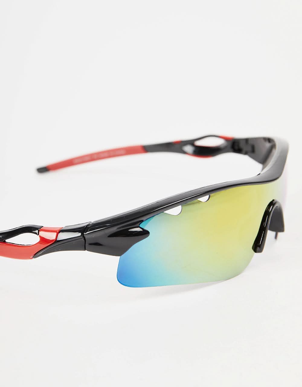Route One Kenny Sunglasses - Black/Coloured Mirror