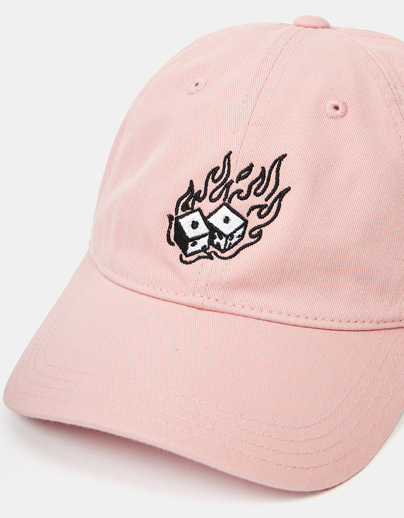 Route One Luck Dad Cap - Dusty Pink