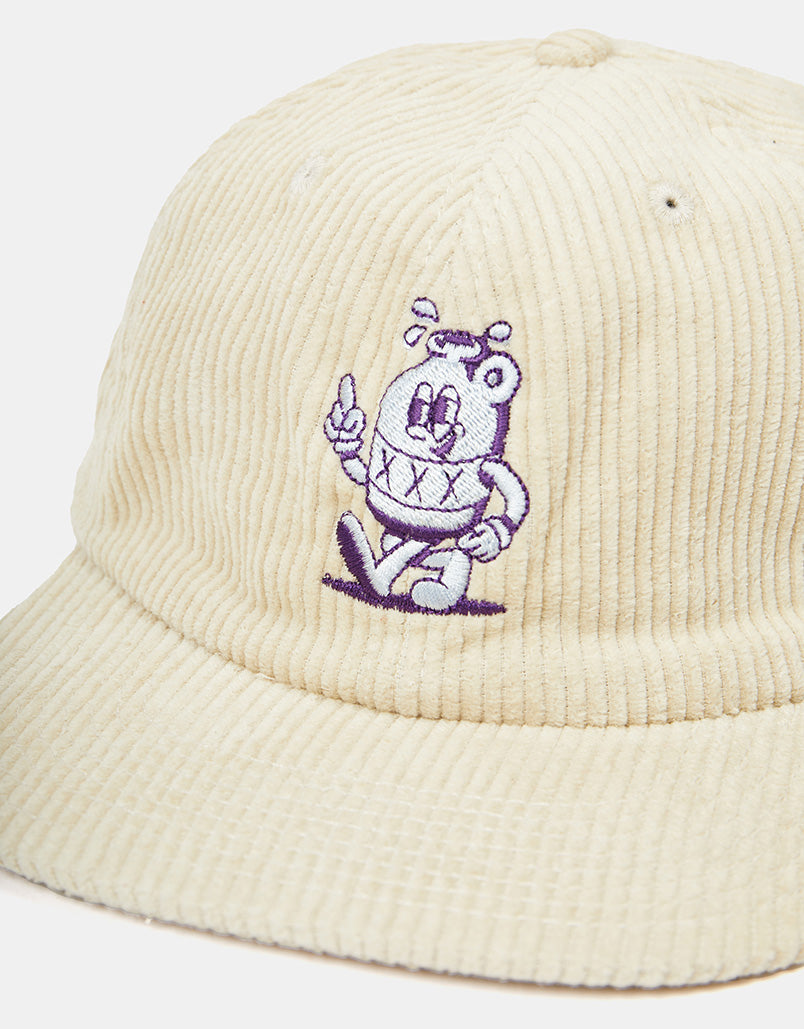 Route One Down The Hatch Cord 6 Panel Cap - Natural