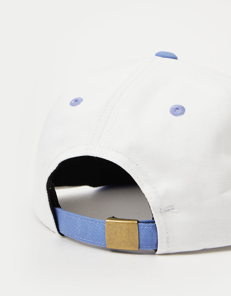 Route One Monstera Unstructured Strapback Cap - Natural/Lavender
