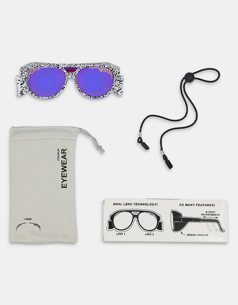 Pit Viper Son of Beach Exciter Z87 Sunglasses - Purple Revo Polarized