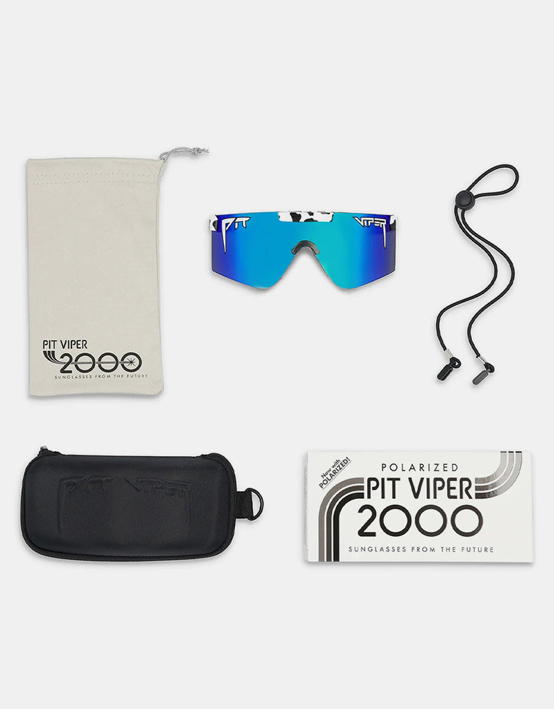 Pit Viper Cowabunga 2000 Sunglasses - Green Revo Polarized