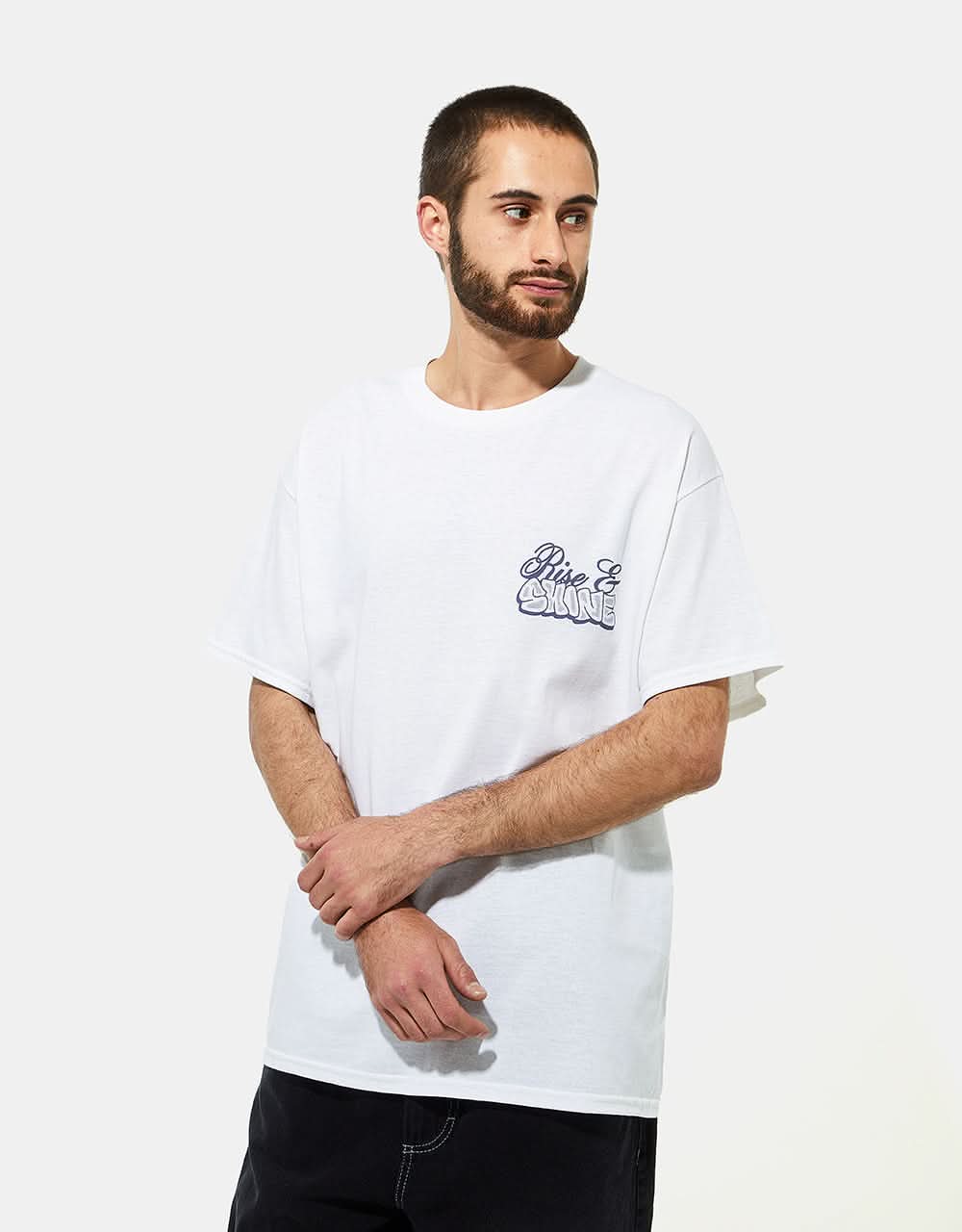 Route One Rise & Shine T-Shirt - White
