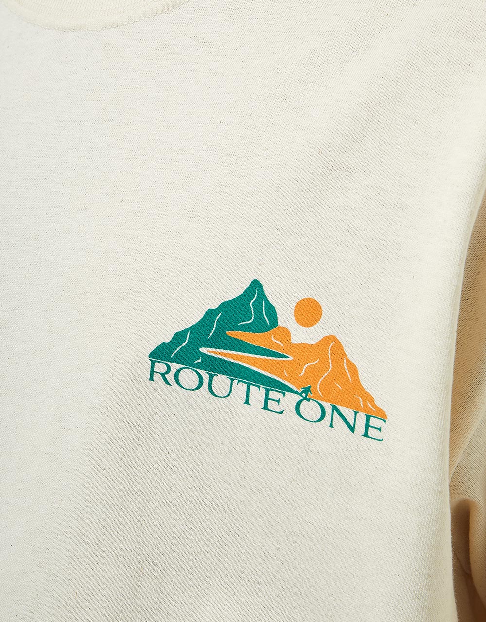 Route One Carve Your Own Path T-Shirt - Natural
