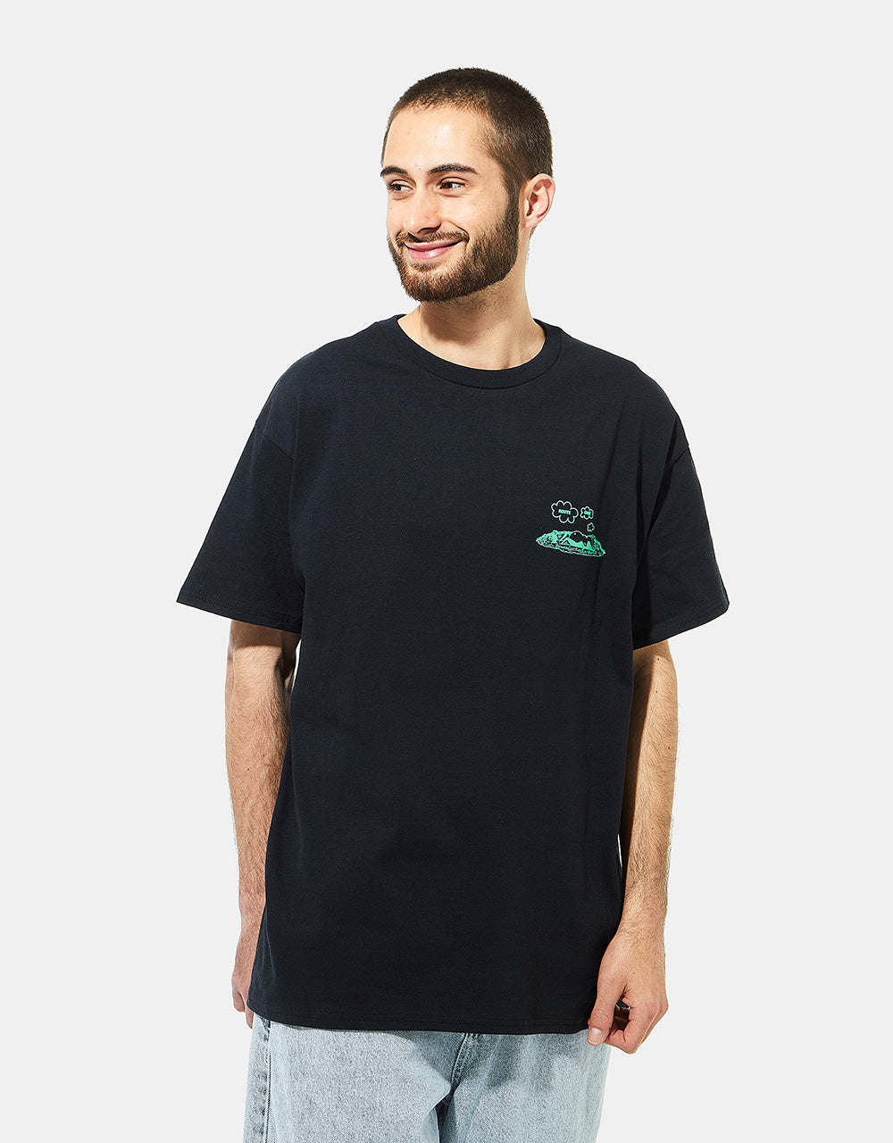 Route One Pondering T-Shirt - Black